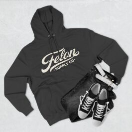 Felon Supply Co. Retro Vintage Script Pullover Hoodie