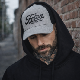 FSC Script Hat | Blue Collar Workwear Cap | Felon Supply Co