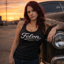 FSC Script Tank | Blue Collar Workwear Tank Top | Felon Supply Co
